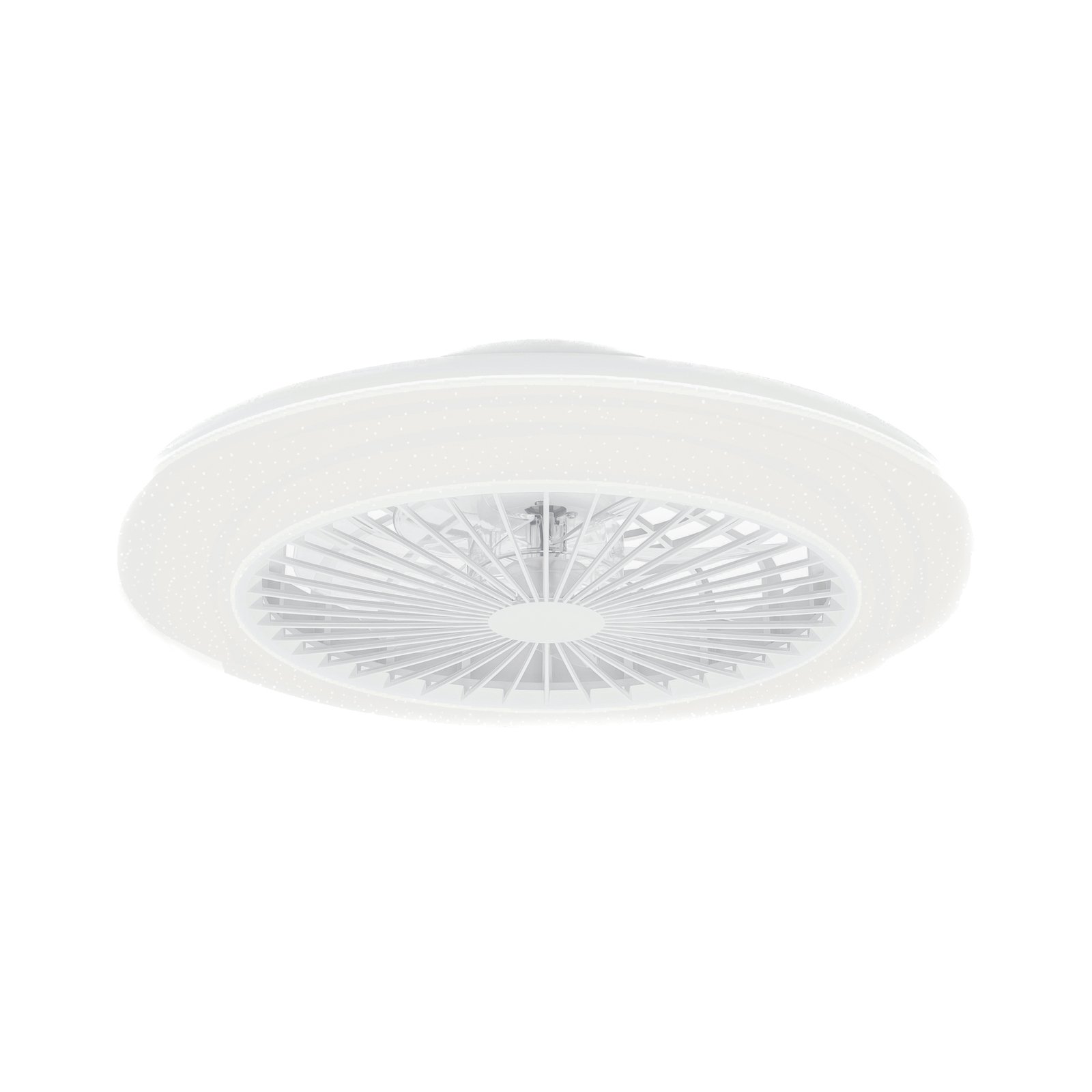 Amigo LED-Deckenventilator leise weiß CCT - Philips