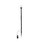 Lindby LED ground spike light Selinda, preto, altura 100 cm