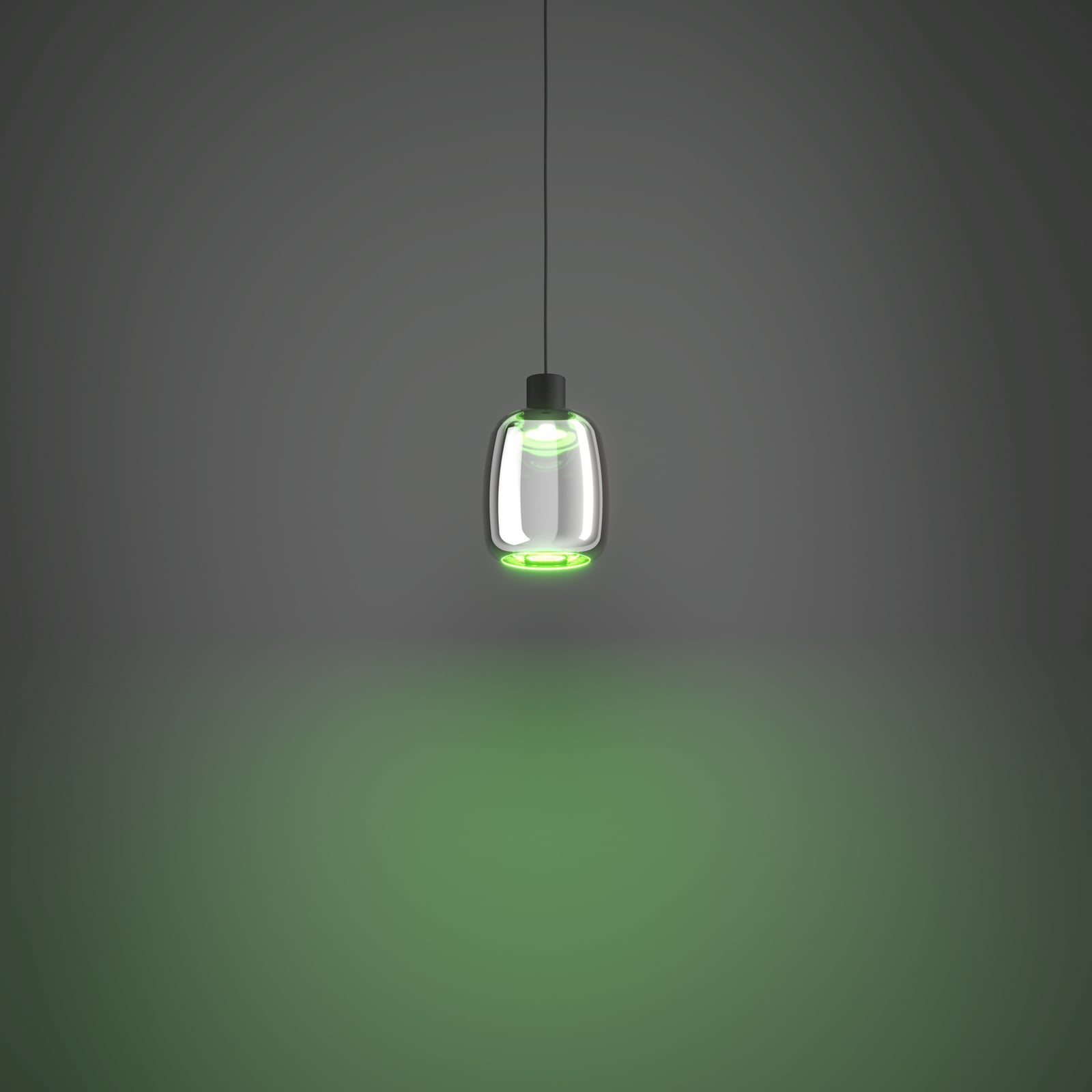 EGLO connect lámpara colgante LED Molochio-Z, 1 luz, negro