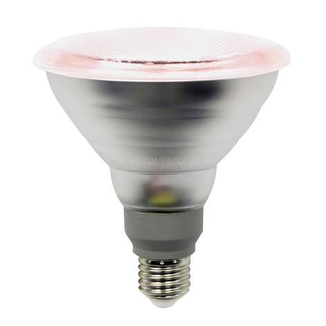 LED-Pflanzenlampe E27 PAR38 12W 50° Abstrahlwinkel
