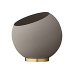 Globe Pflanzentopf Ø37xH32,3 Taupe/Gold - AYTM