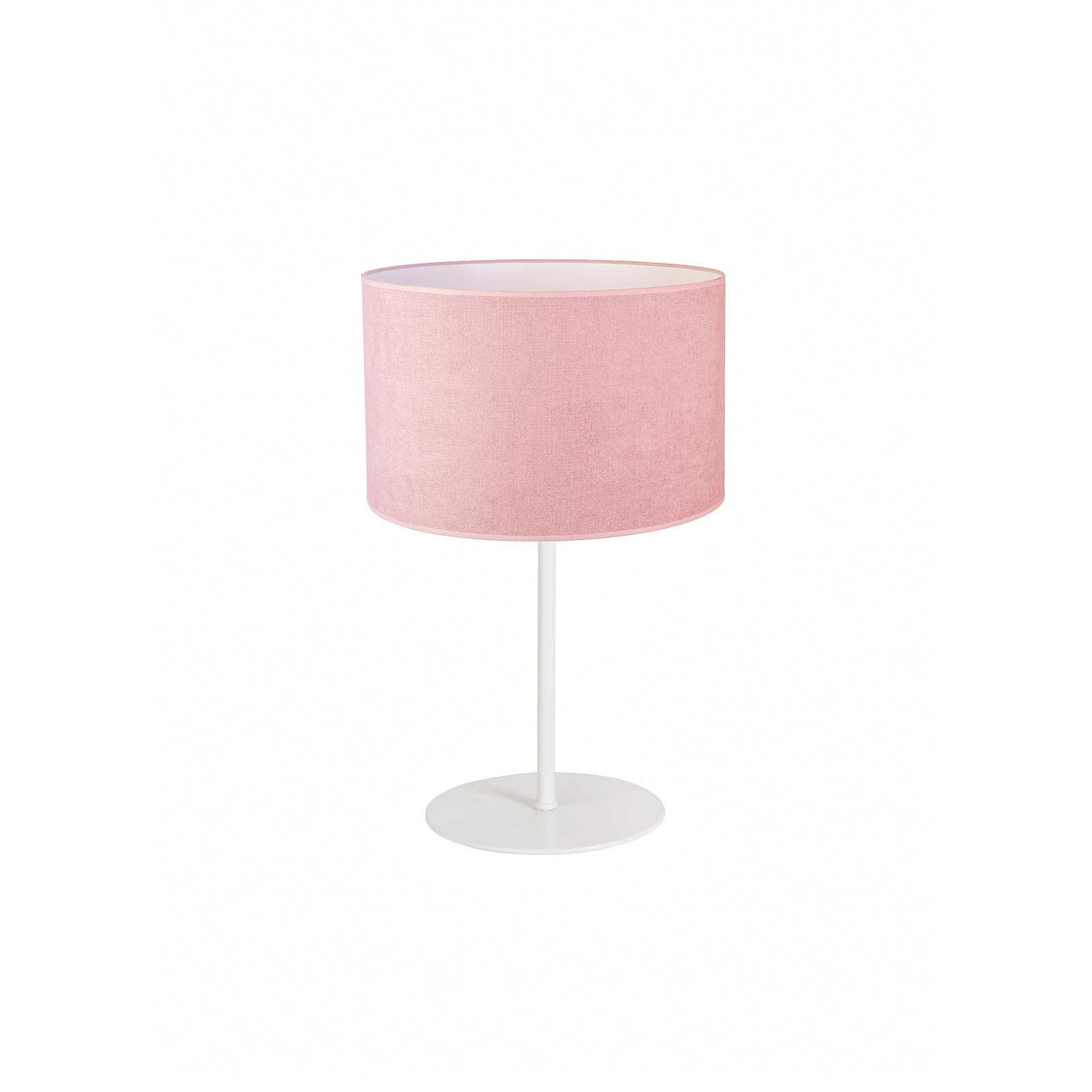 Tischlampe Pastell Roller Höhe 30cm rosa