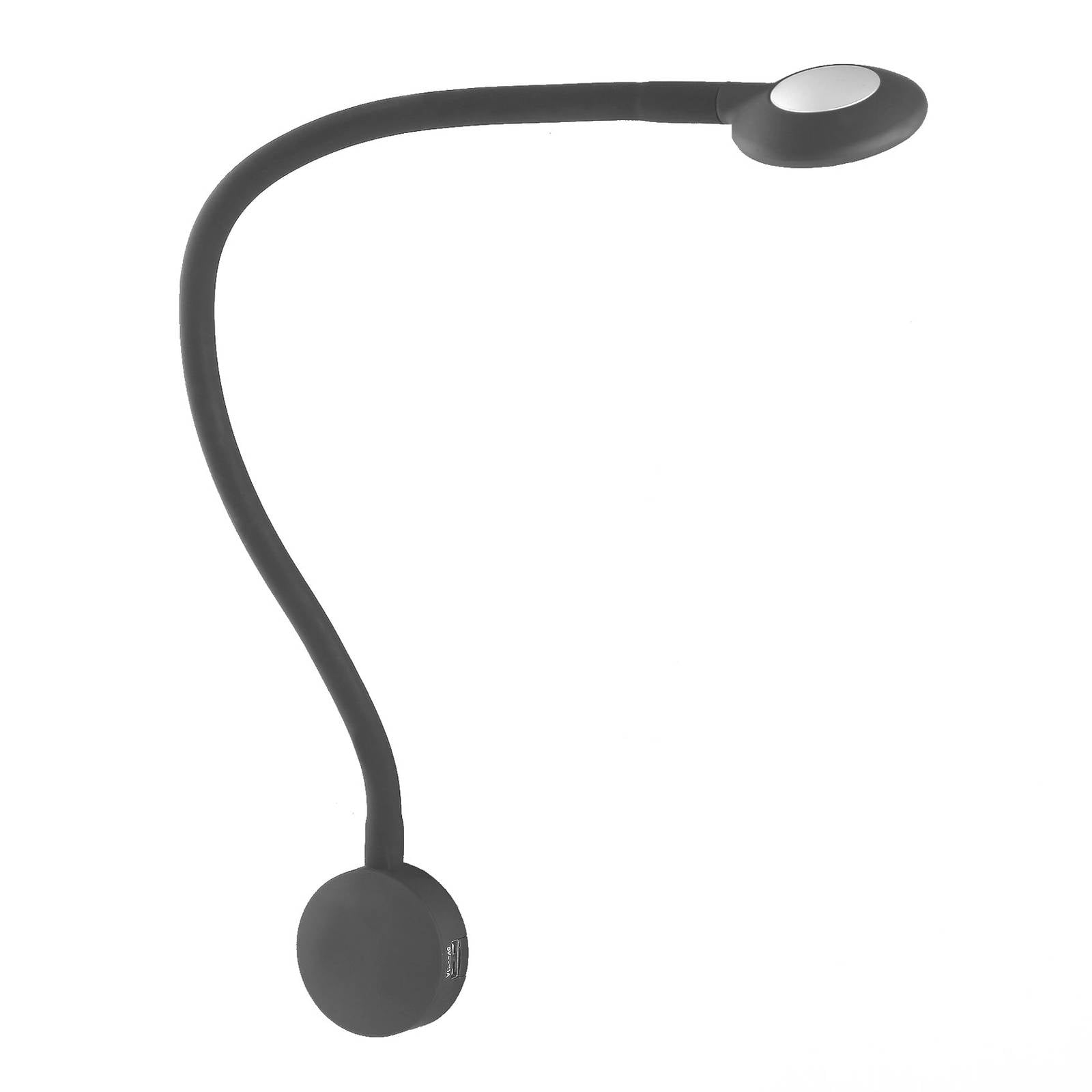 Pamalux LED Wall Light - Bedroom - Wall Light Recessed - Reading Lamp - Modern - Black