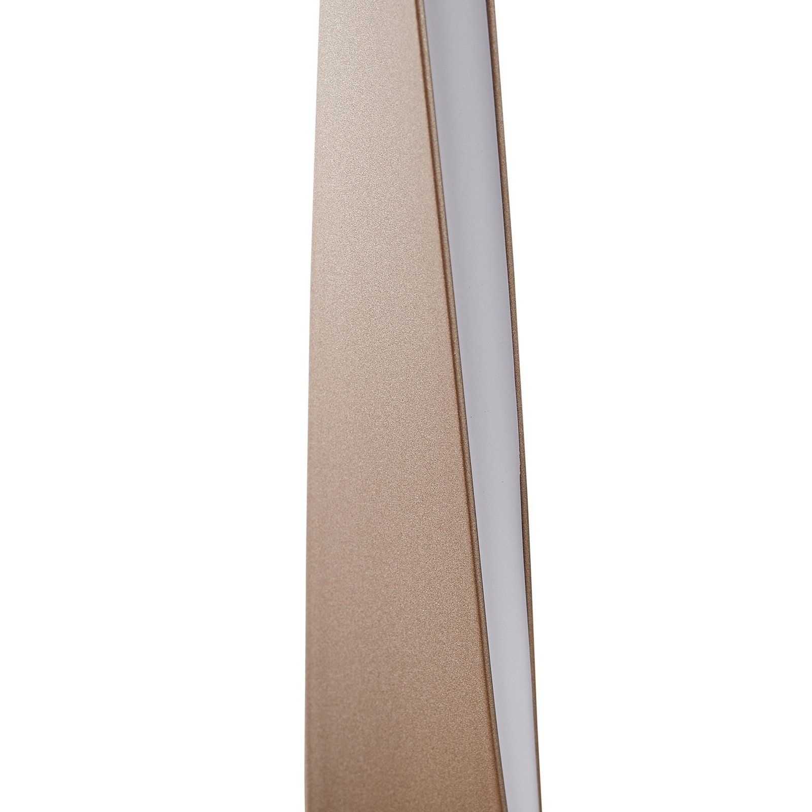 Jaren LED-gulvlampe, sort/brun, 114 cm, CCT - Lindby