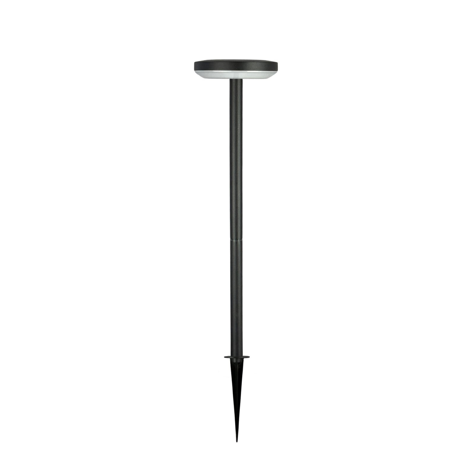 Candeeiro de caminho LED Dyberg Larsen Otera 50 cm, com espigão, IP44 Candeeiro de caminho LED Dyberg Larsen Otera 50 cm, com espigão, IP44