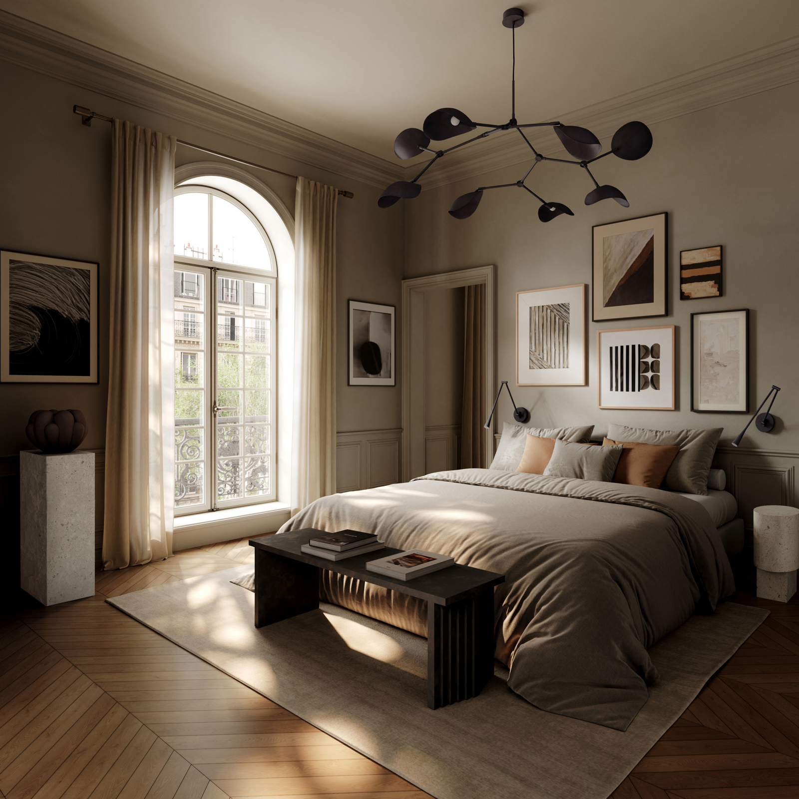 SNAKE wandlamp, zwart, metaal, G9 - 101 Copenhagen