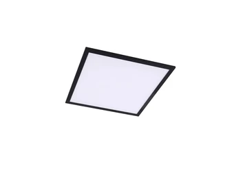 Enhife LED Plafonnier 29,5 cm Noir - Lindby
