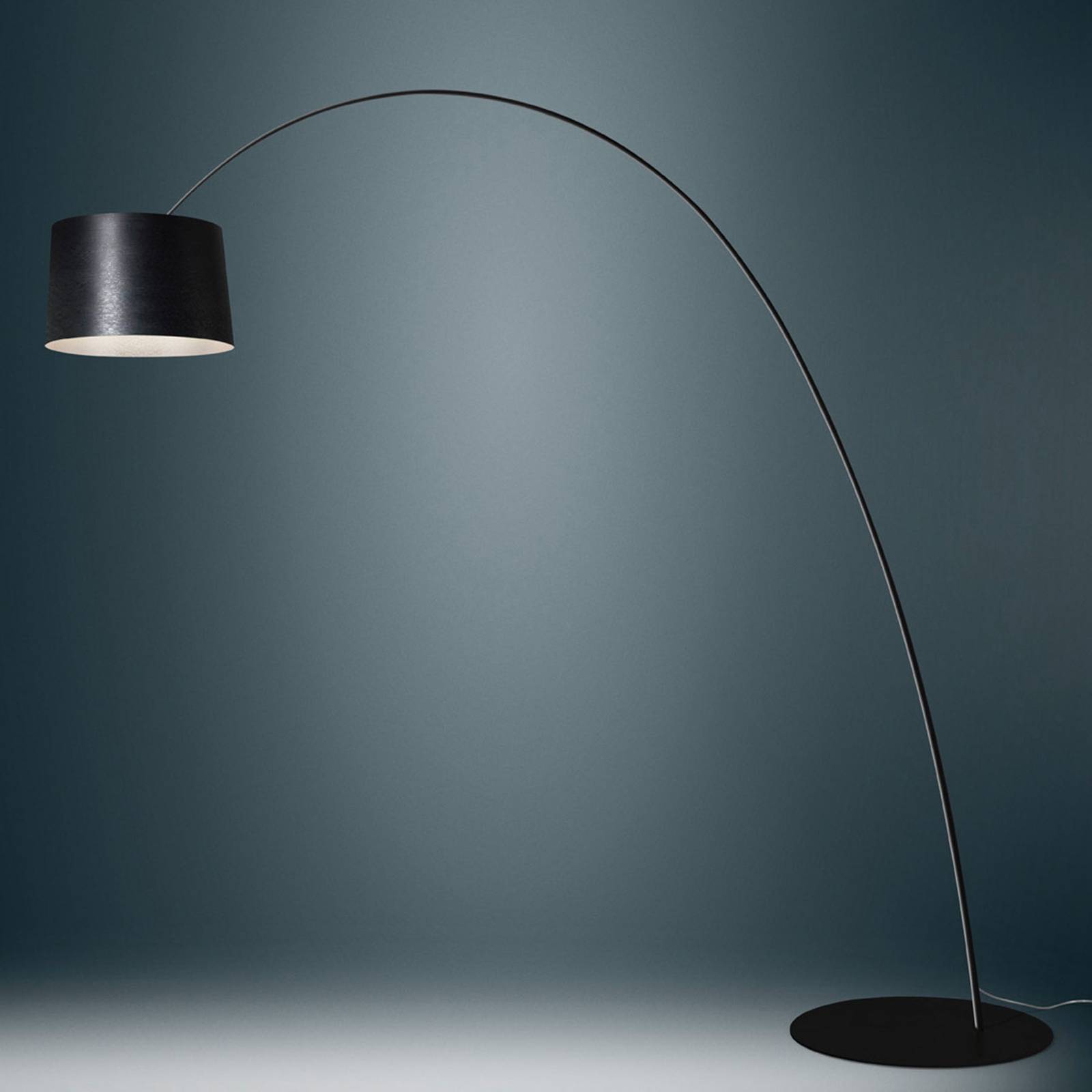 Foscarini Twiggy lampa stojąca LED czarna