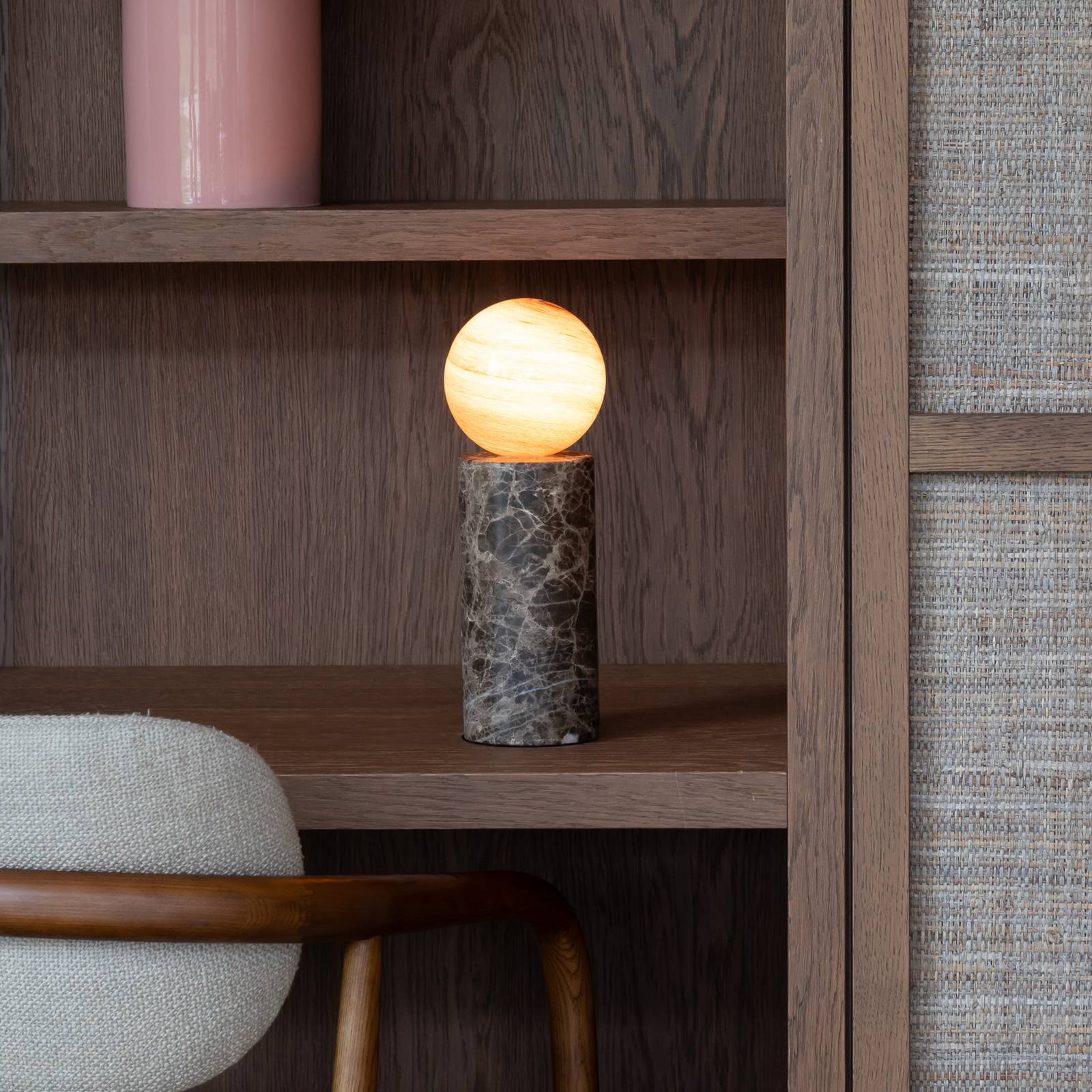 IT'S ABOUT ROMI Tischlampe Tivoli, braun, Höhe 33 cm günstig online kaufen
