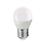 LED-Lampe E27 G45 5W MiniGlobe, universalweiß