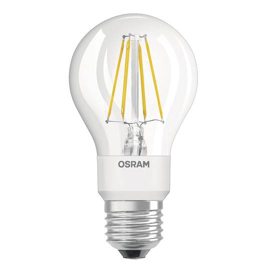 OSRAM LED žiarovka 4W Star+GLOWdim filament číra