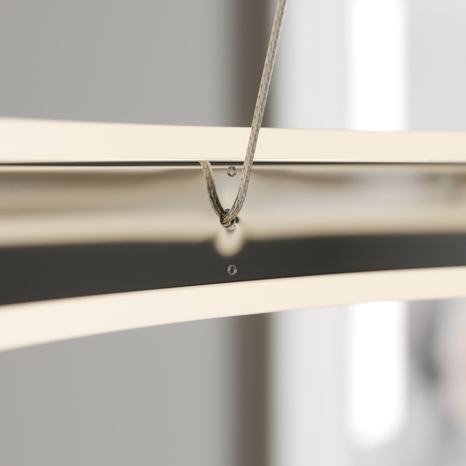 Lyani Pendant Ø60 Chrome/White - Lucande