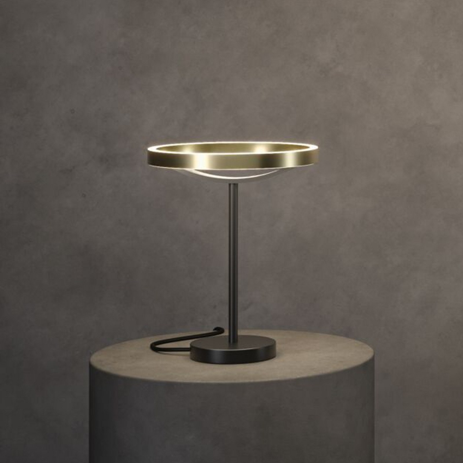Stolová LED lampa Paulmann Melira s LED osvetlením, čierna/zlatá, výška 37 cm Stolová LED lampa Paulmann Melira s LED osvetlením, čierna/zlatá, výška 37 cm