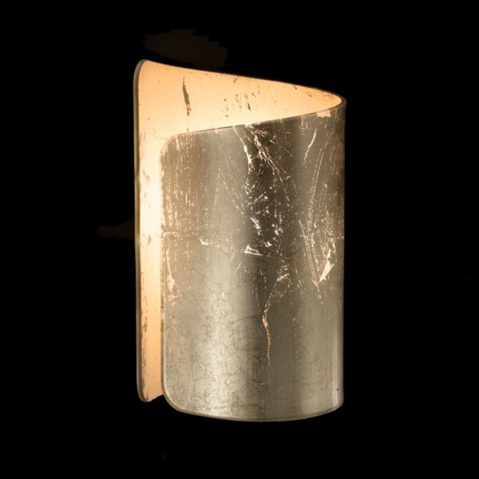 Stropna svetilka Papiro z distančnikom, zlata