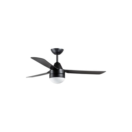 Smart Plafondventilator Zwart Met Ster Effect 60cm Incl. LED Dimbaar Met Afstandsbediening Climo