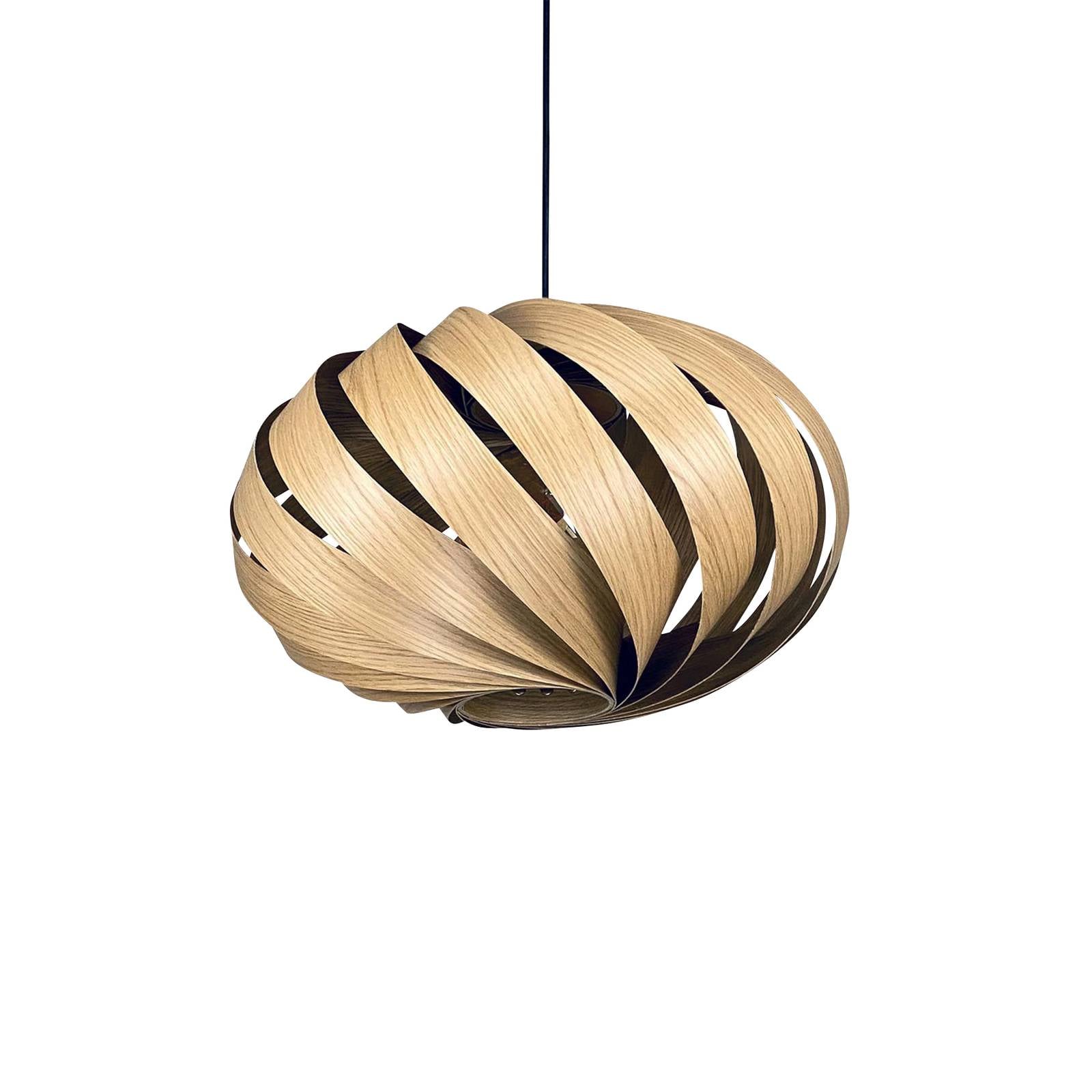 Gofurnit Serentia pendellampa, ek, Ø 45 cm