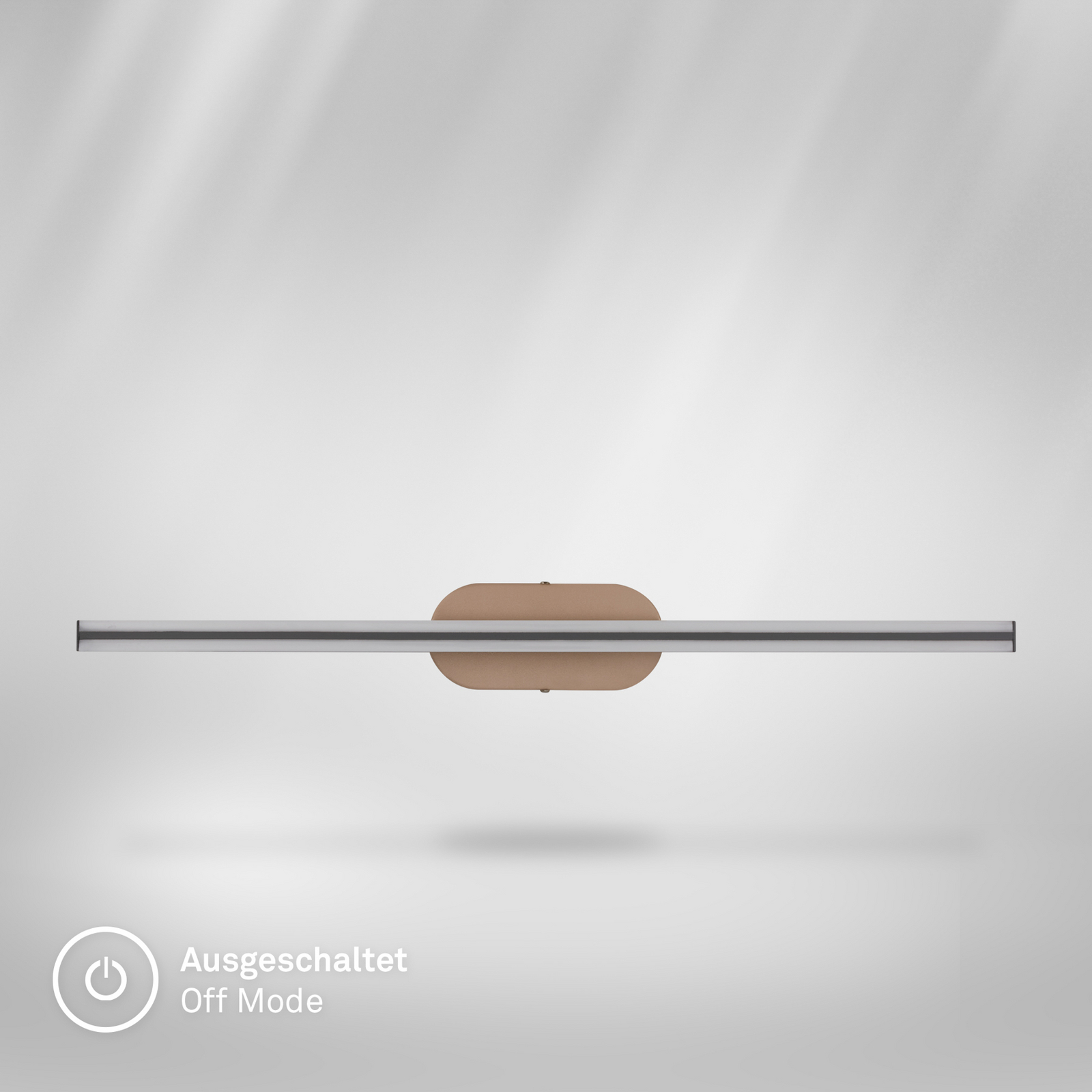 Ruth LED wall light, bronze/anthracite, height 60 cm, 3,000 K Ruth LED wall light, bronze/anthracite, height 60 cm, 3,000 K