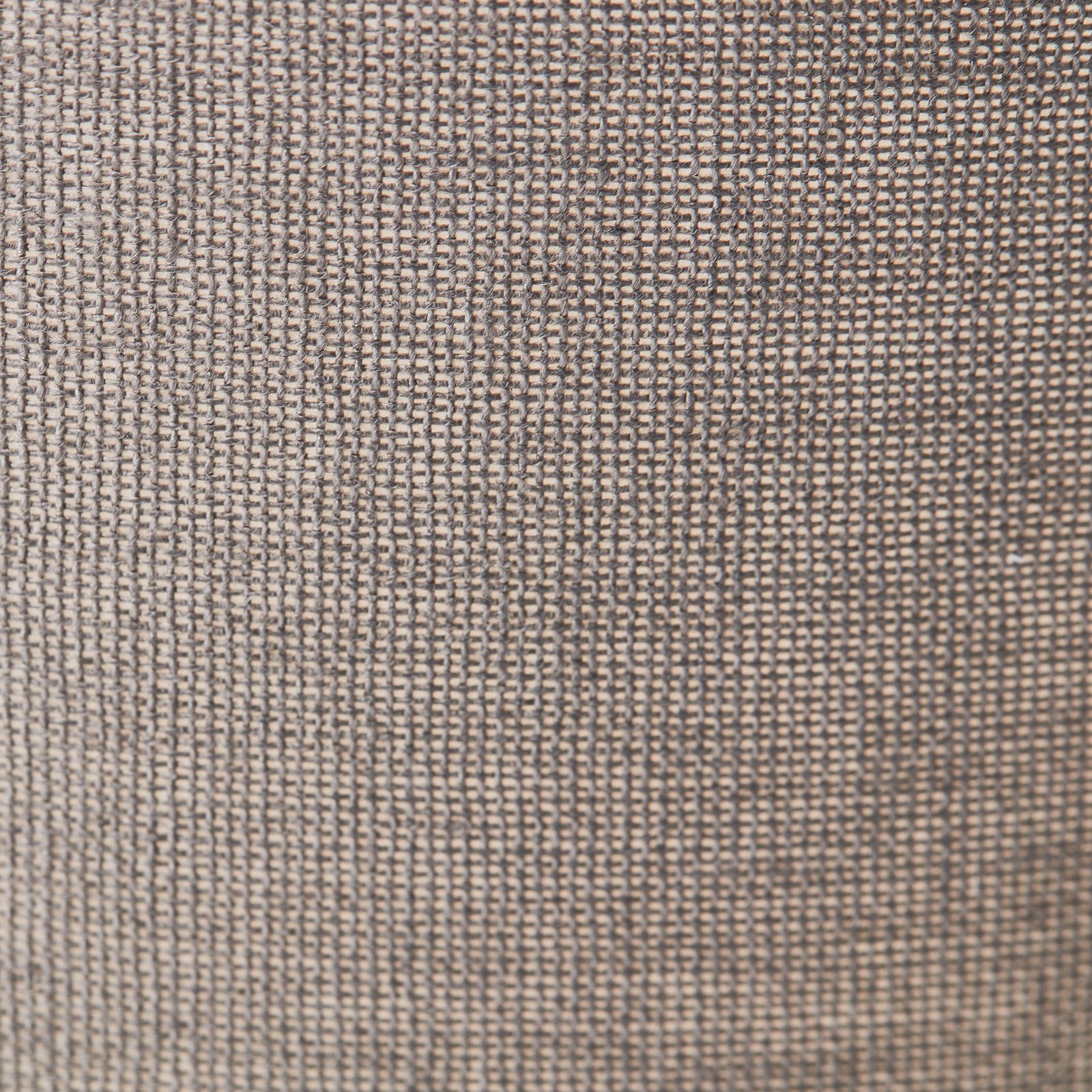 Namizna svetilka Ilysa, senčilo iz tkanine, sivo keramično podnožje, belo