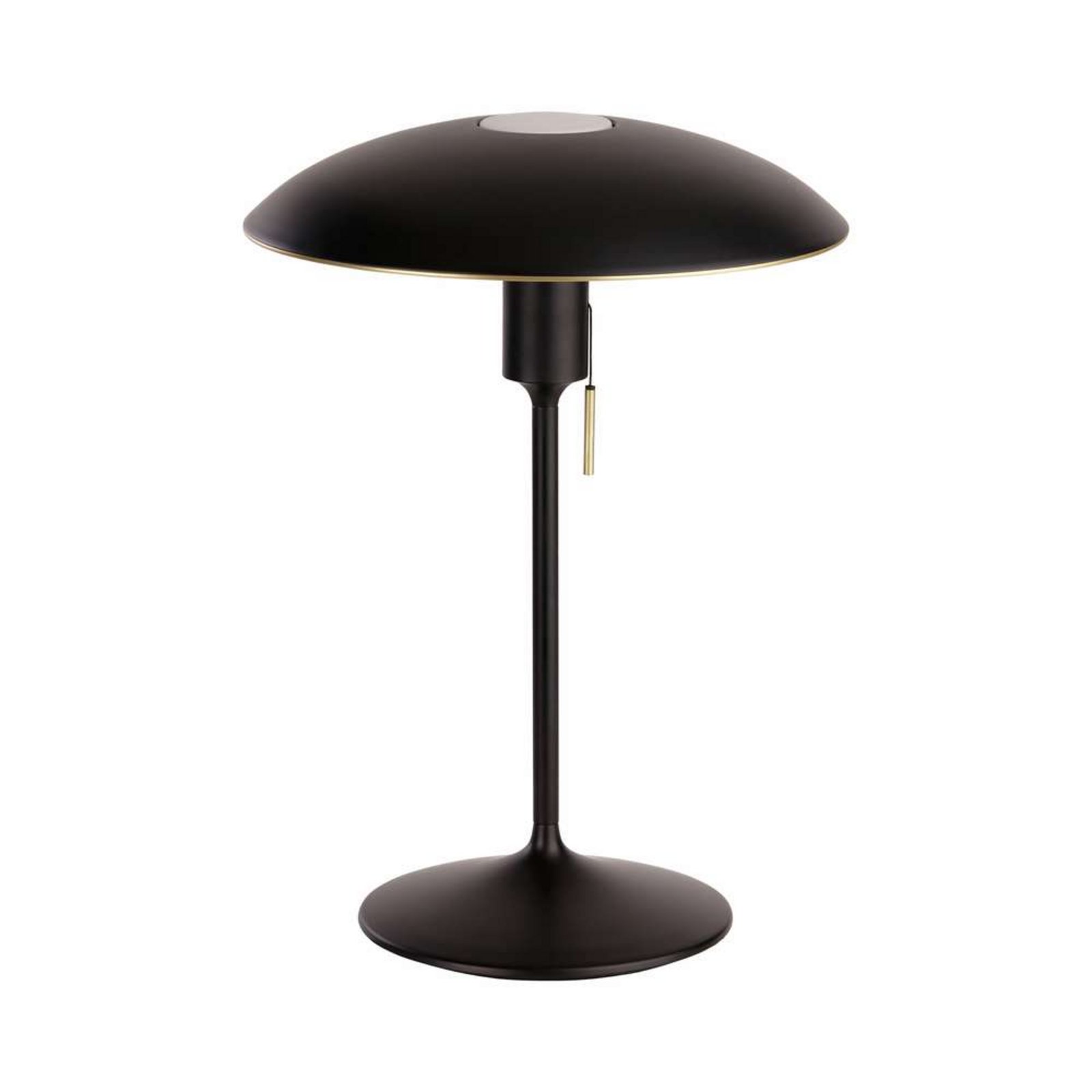 Manta Ray Table Lamp Black/Brass - UMAGE
