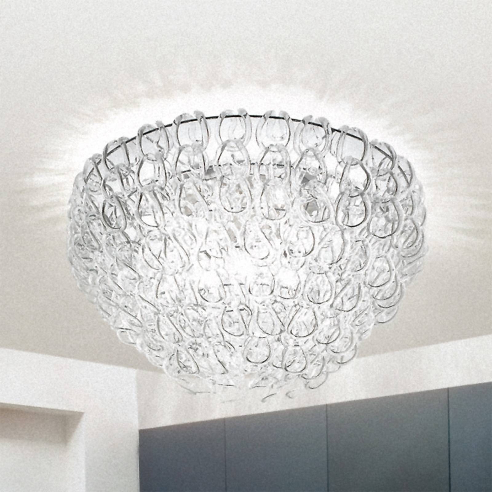 E-shop Sklená stropná lampa Giogali, 60 cm