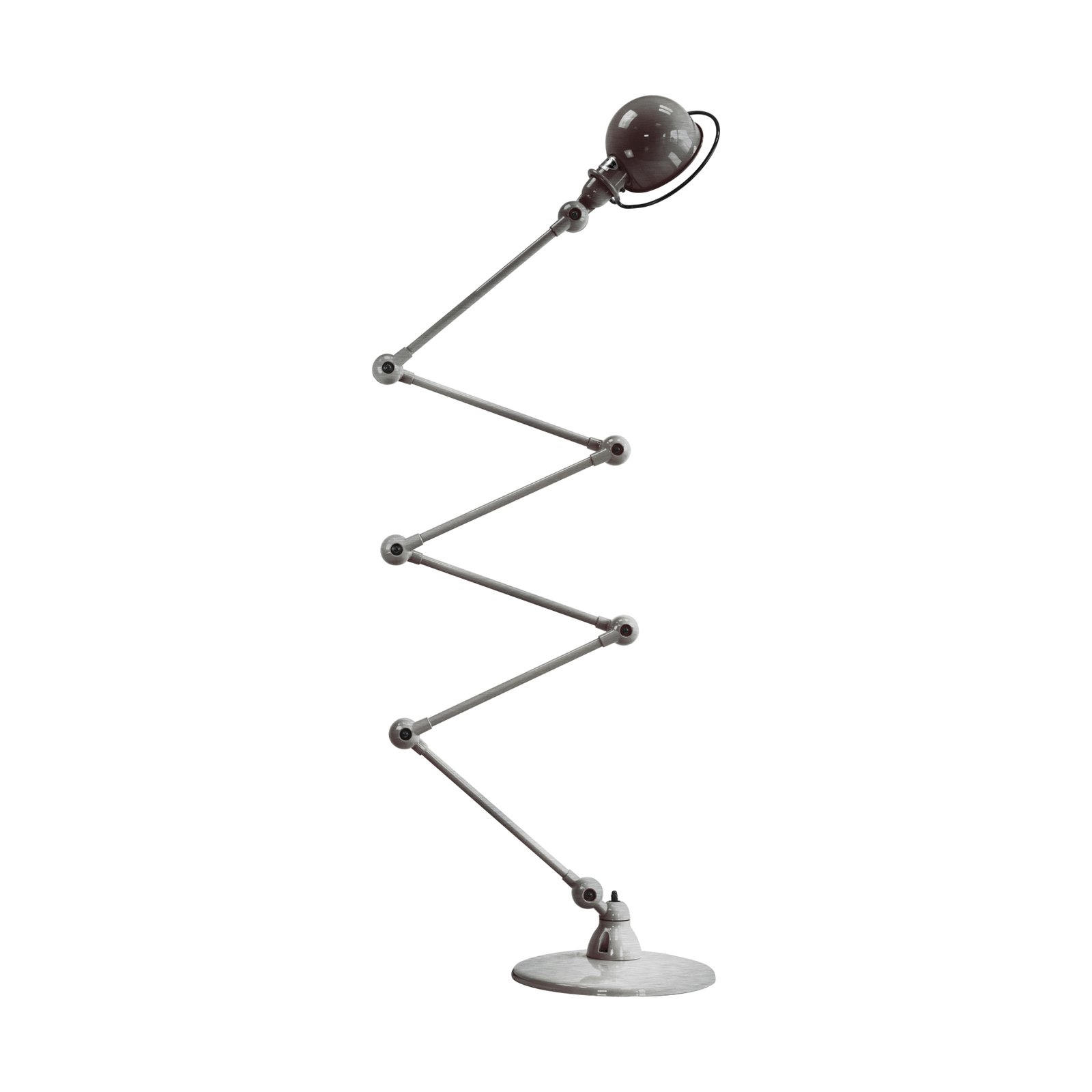 Jieldé Loft D9406 Floor lamp 6x40cm, brushed steel