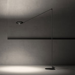 Lumina Elle LED-gulvlampe højde 200 cm 3.000K