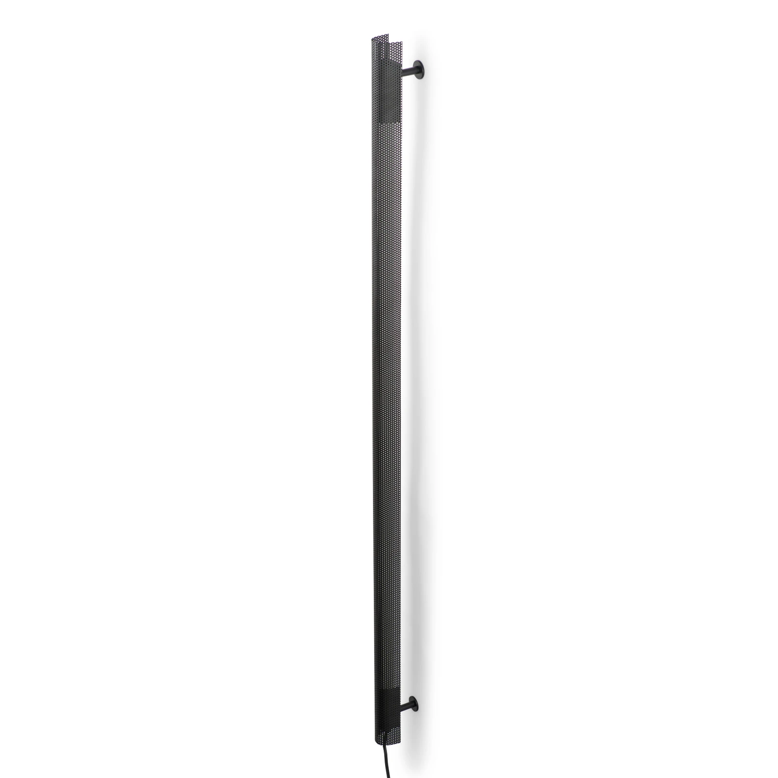 GEJST Aplique de pared Radent, negra, altura 135 cm, G13 LED