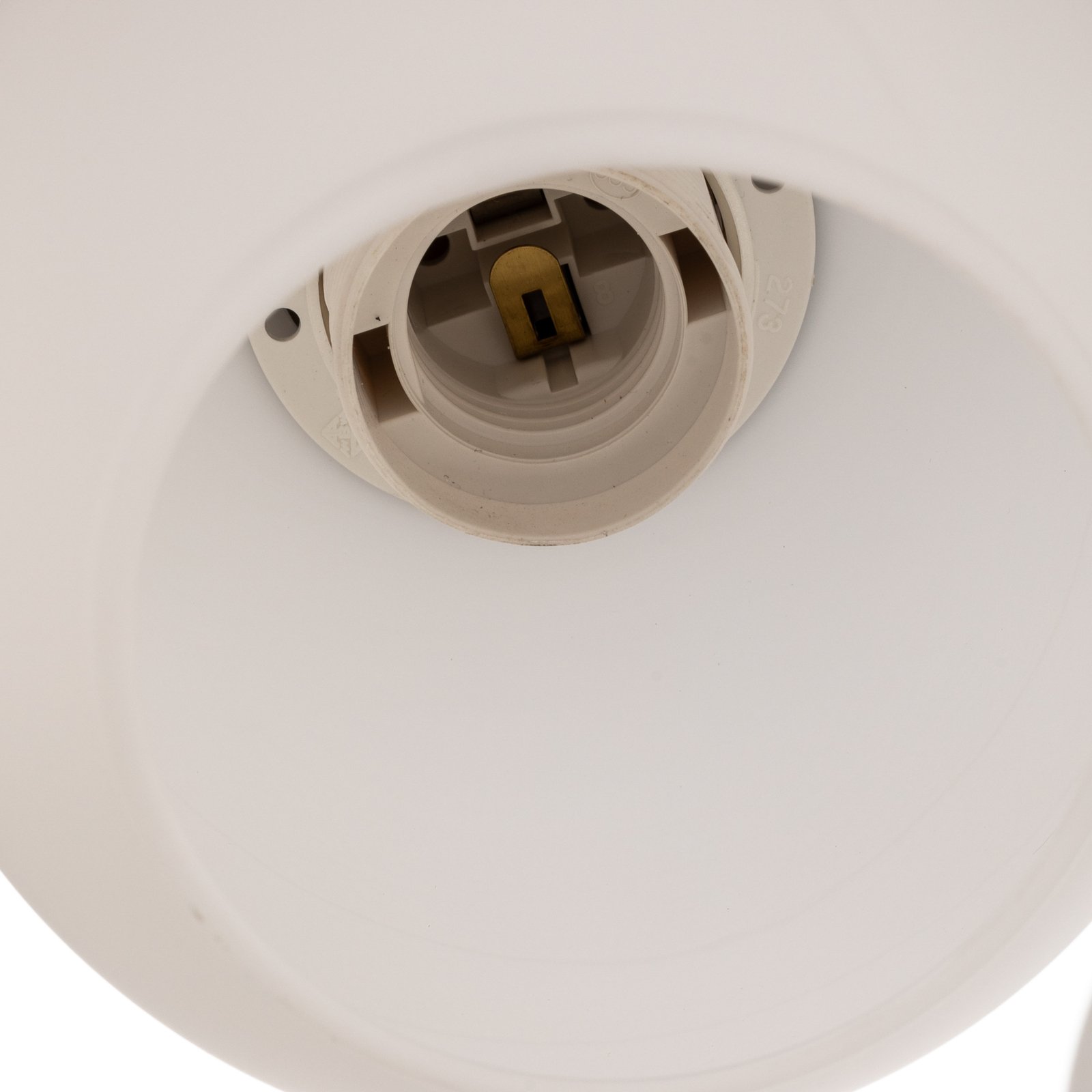 Plafondlamp Livia Pro, chroom/wit, 3-lamps