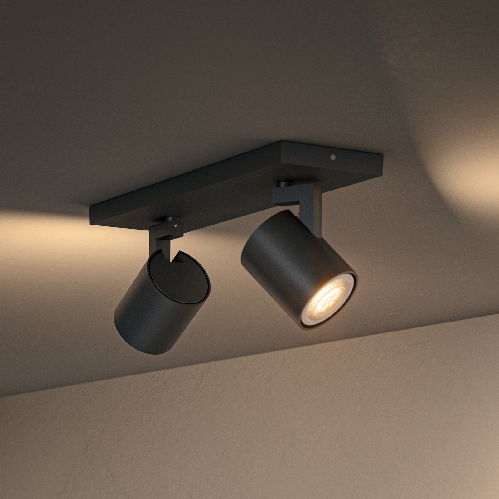 Philips Hue Runner LED-Spot, 2-fl., Dimmschalter