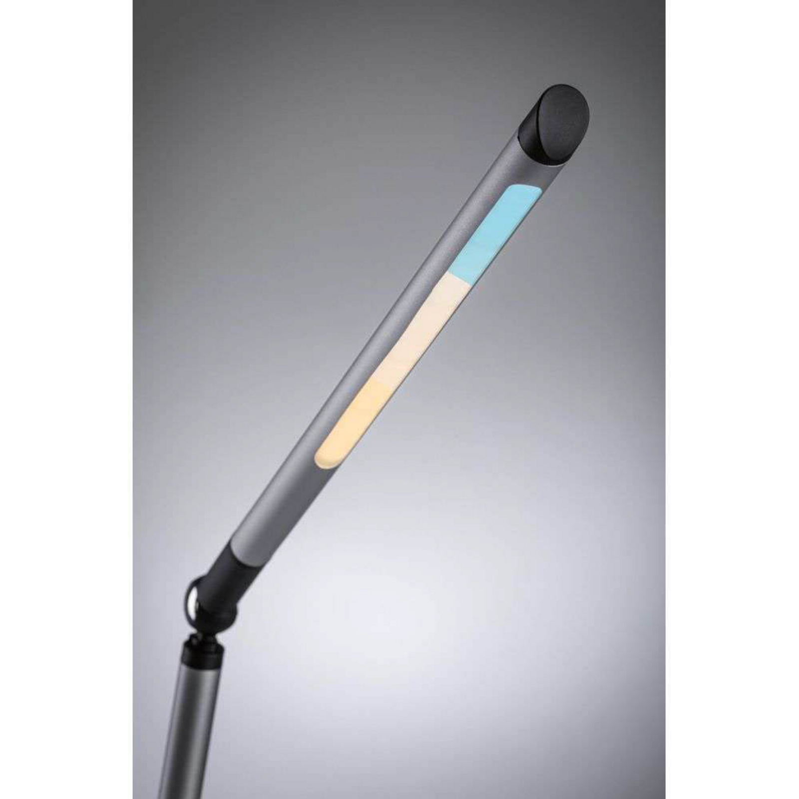 Lampa biurkowa LED Paulmann FlexBar, srebrna, 36 cm, CCT
