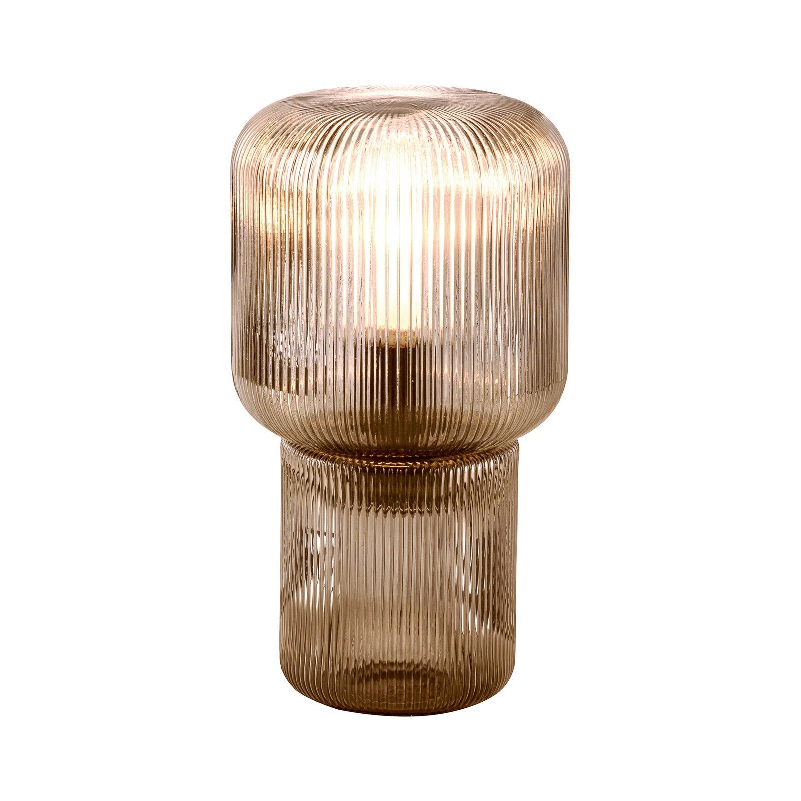 Paul Neuhaus Mashi table lamp, glass, 27 cm high, E27