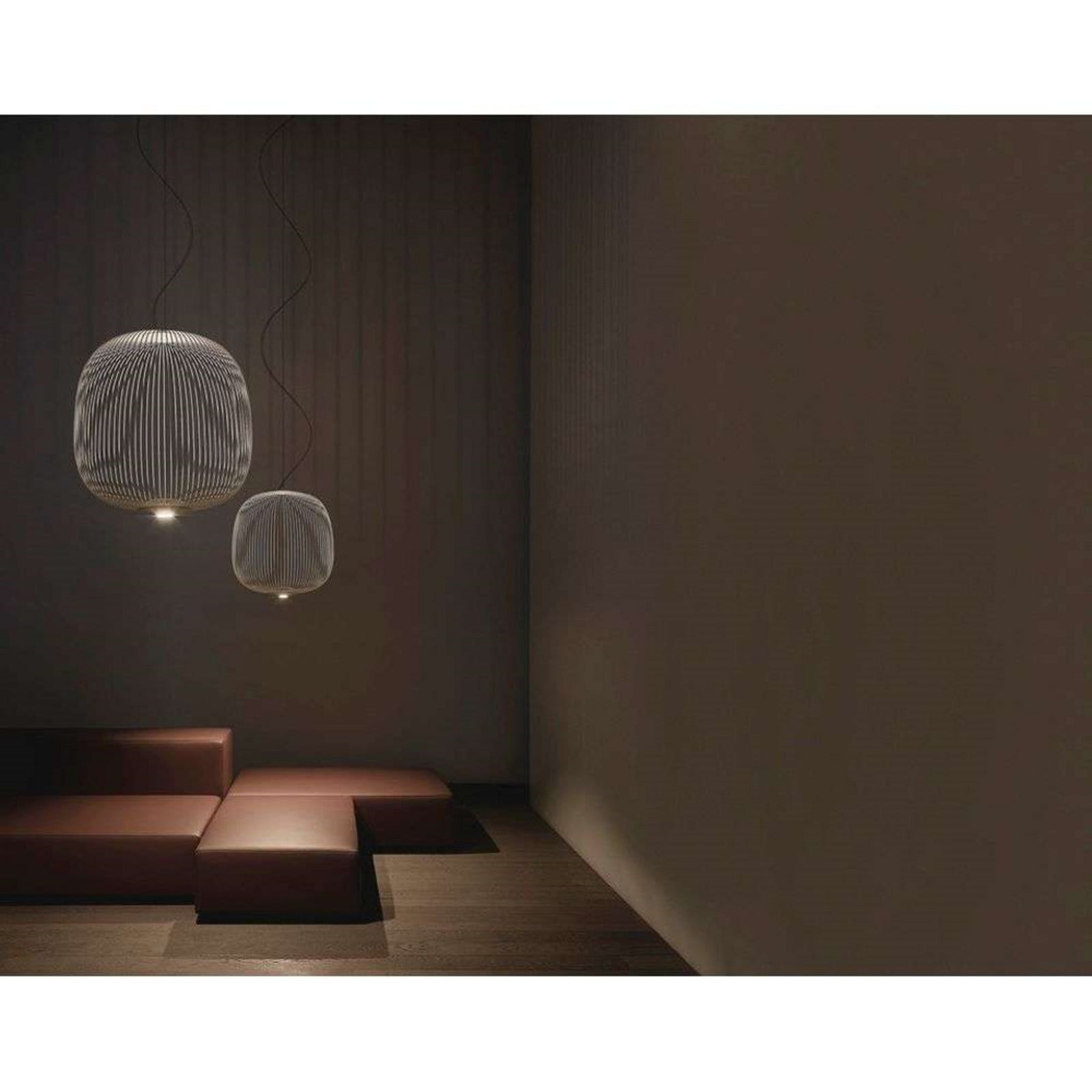 Spokes 2 LED Taklampa Dimbar Vit Foscarini - Metall | Produkter - Taklampor | Lampspecialisterna