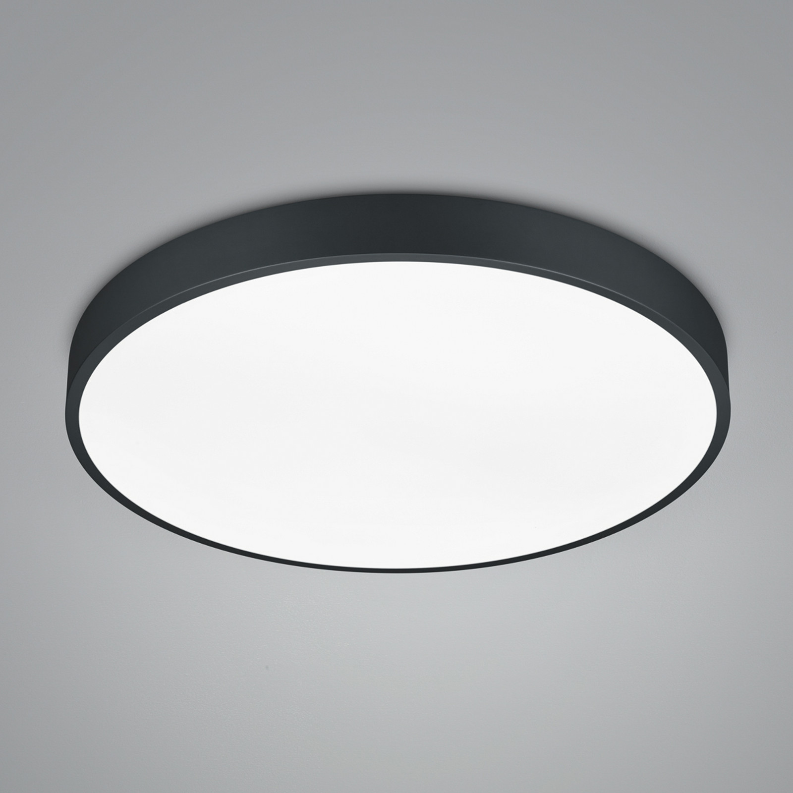 Trio Lighting Plafonieră cu LED Waco CCT Ø 495 cm negru mat - Camera de zi / sufragerie - Metal
