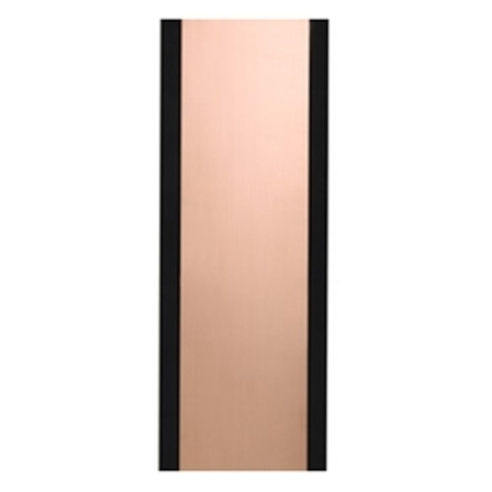 Elegant letterbox stand 1001 black/copper