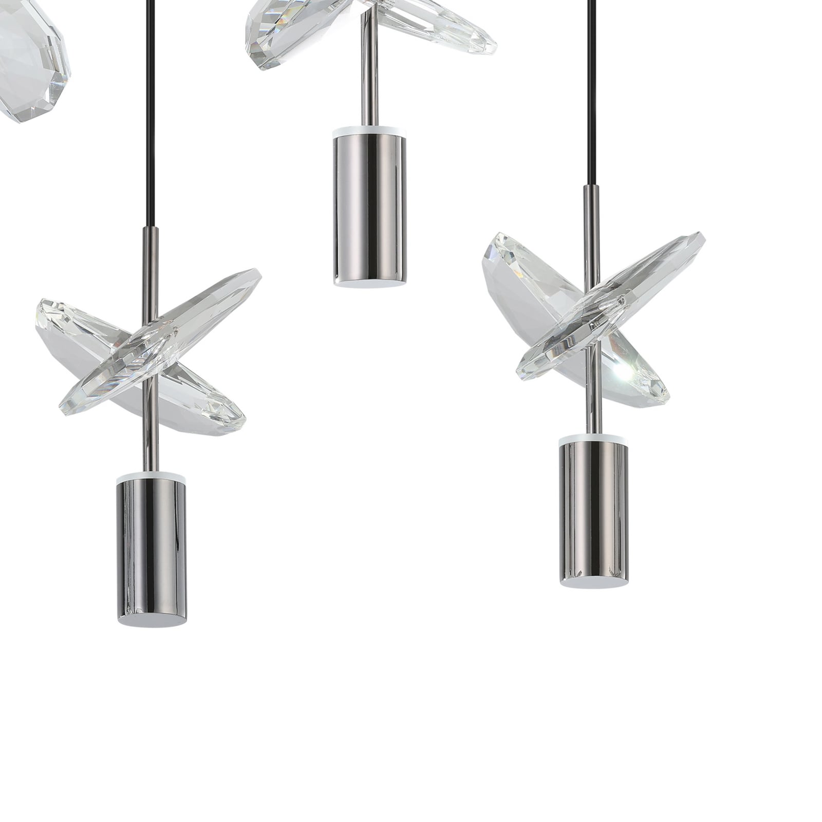 Suspension LED Stars of Light Comareira nickel 91 cm CCT