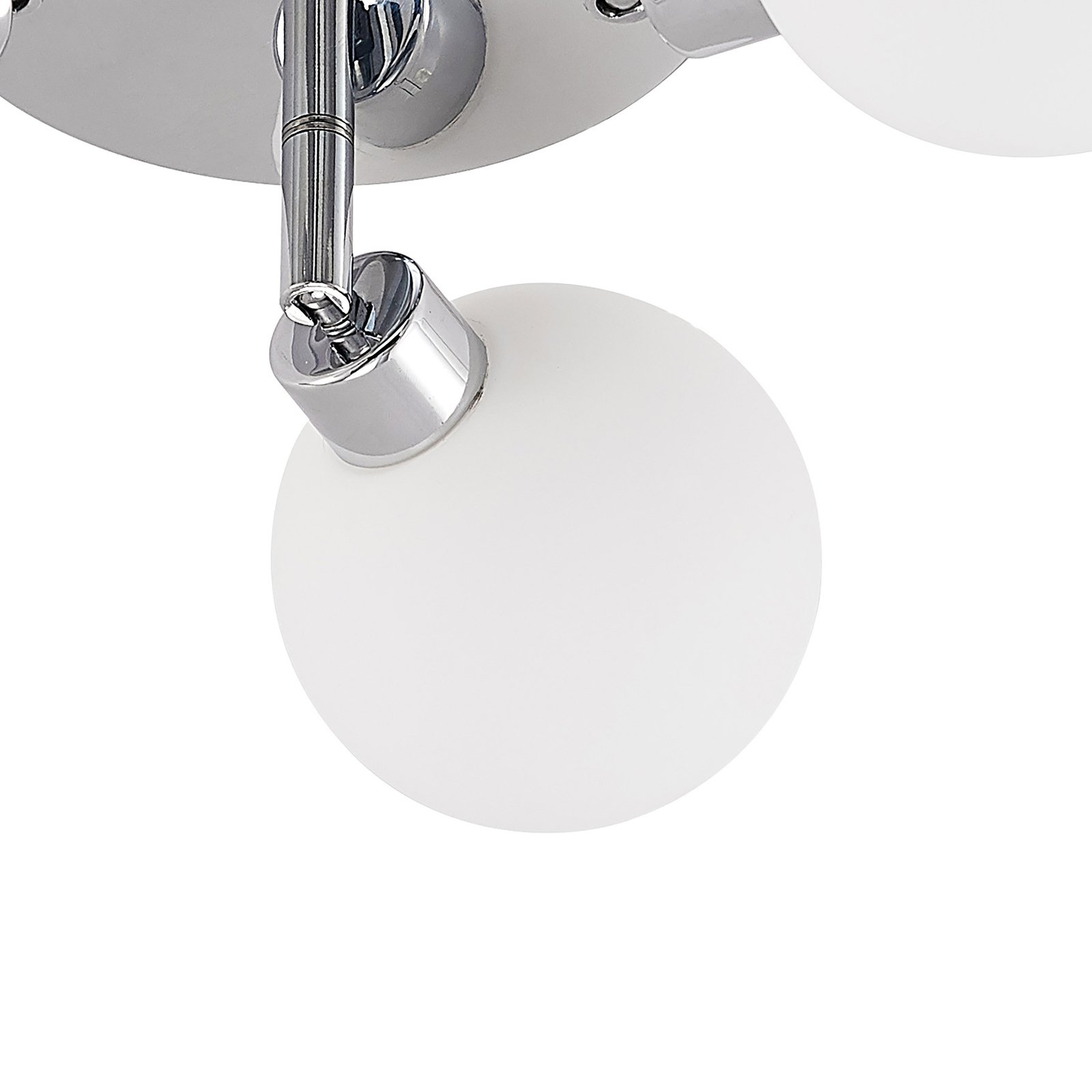 Zaniba 3 Round Deckenleuchte Chrome - Lindby