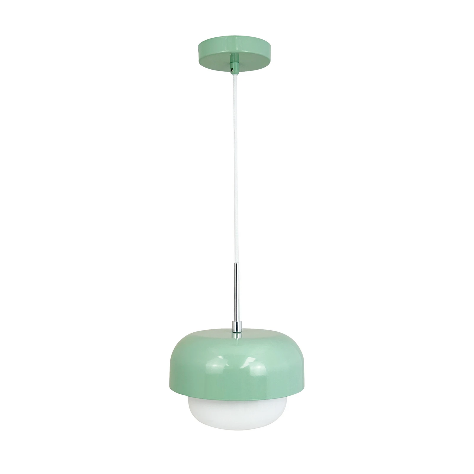 Candeeiro suspenso Dyberg Larsen Haipot verde menta