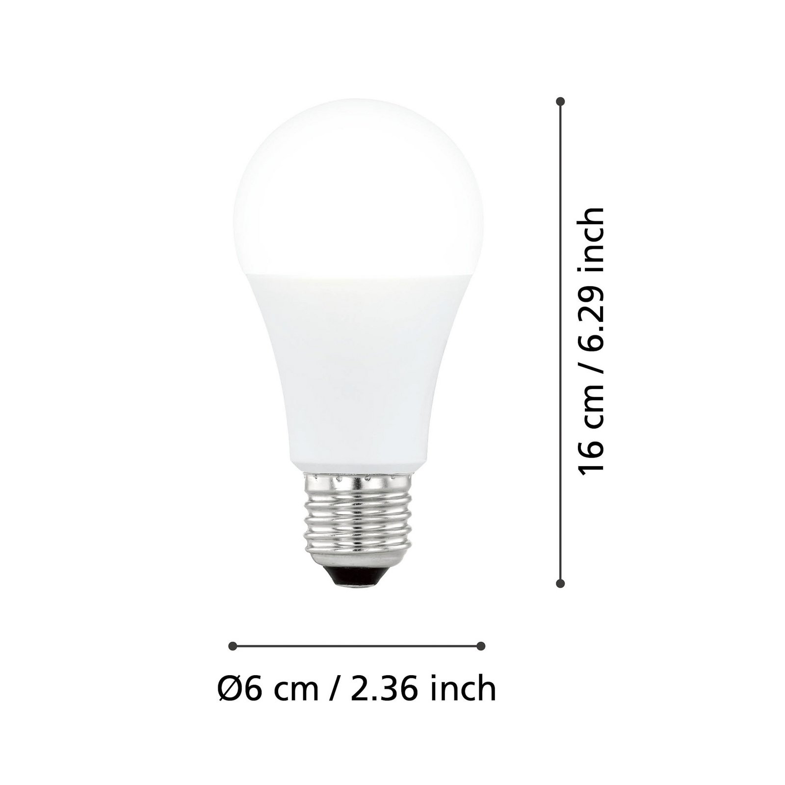 LED lemputė E27 A60 9 W 2 700 K 830 lm Judesio jutiklis