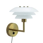 DL20 Nástěnné Svítidlo Opal/Brass - DybergLarsen