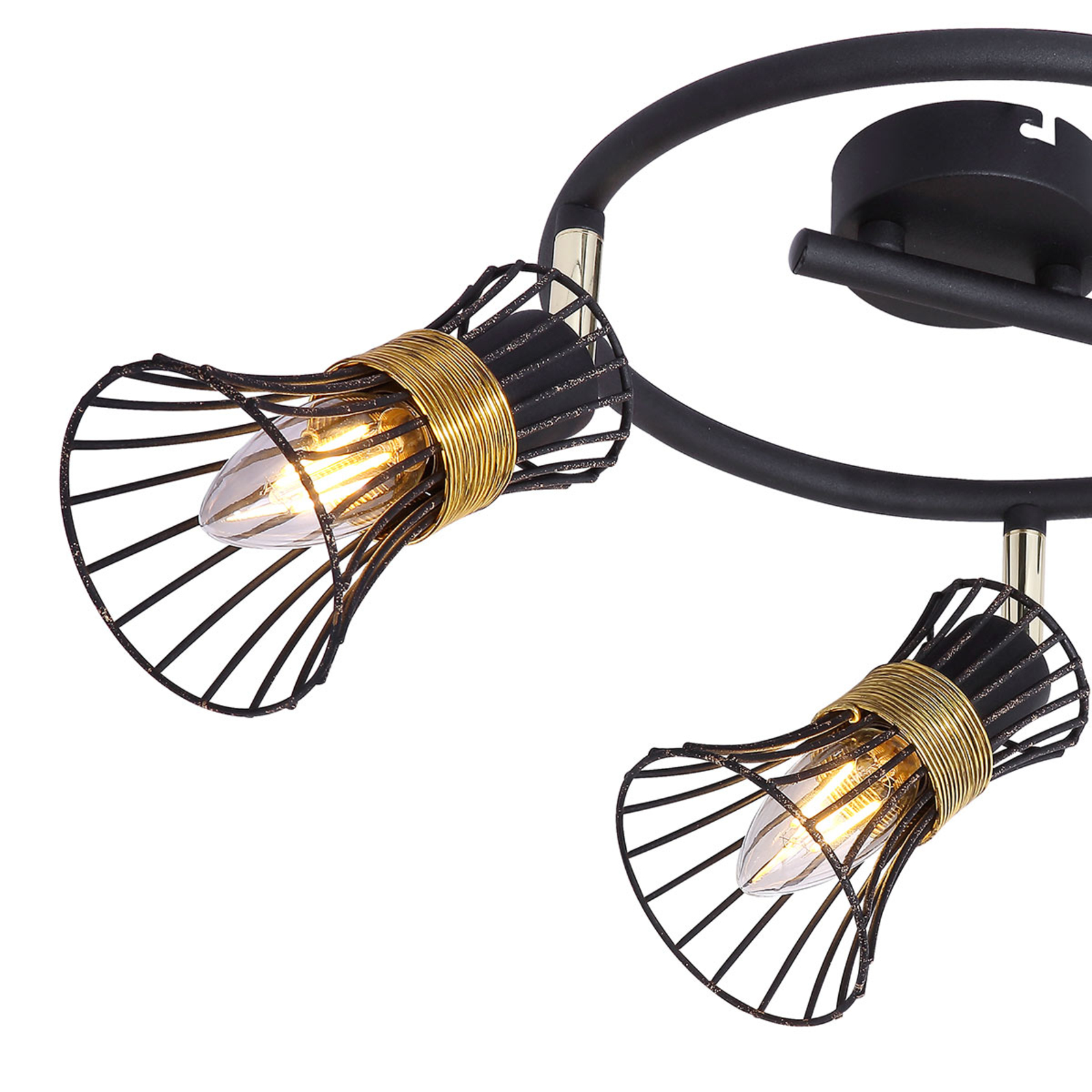 Plafondlamp 54814-3 spiraal, 3-lamps