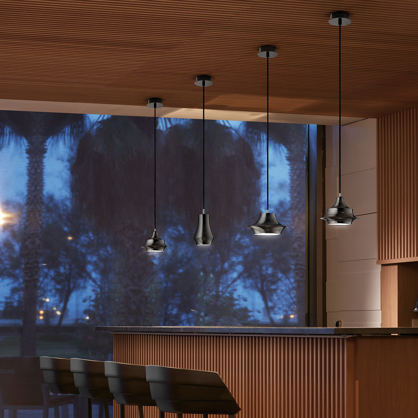 Bover Tibeta 02 - Designer-LED-Pendelleuchte