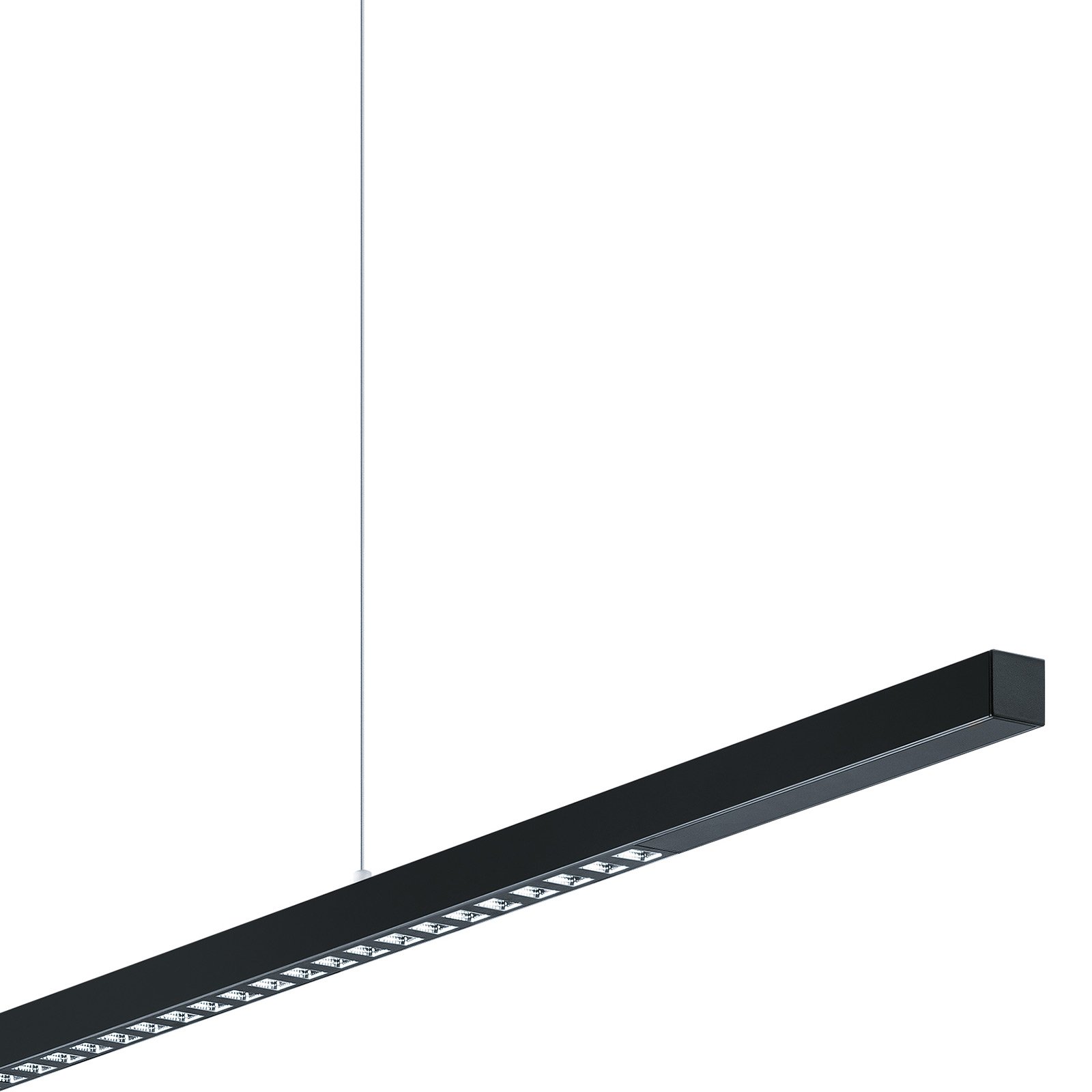 Zumtobel Linetik LED viseča svetilka črna 4.000K