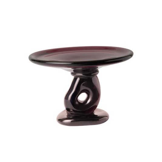 Damo Schale, dunkelviolett, Glas, Ø 21 cm - ferm LIVING