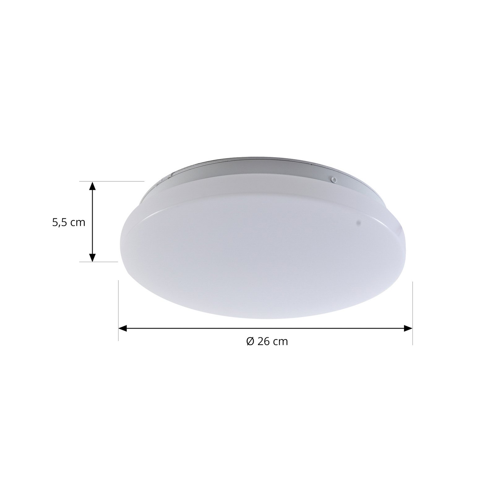 Kirkola LED All'aperto Plafoniera Ø26 4000K Bianco - Lindby