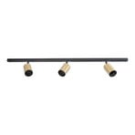 Designline Tube Kit PRO 3 Ceiling Lamp 1m Brass/Black - Antidark