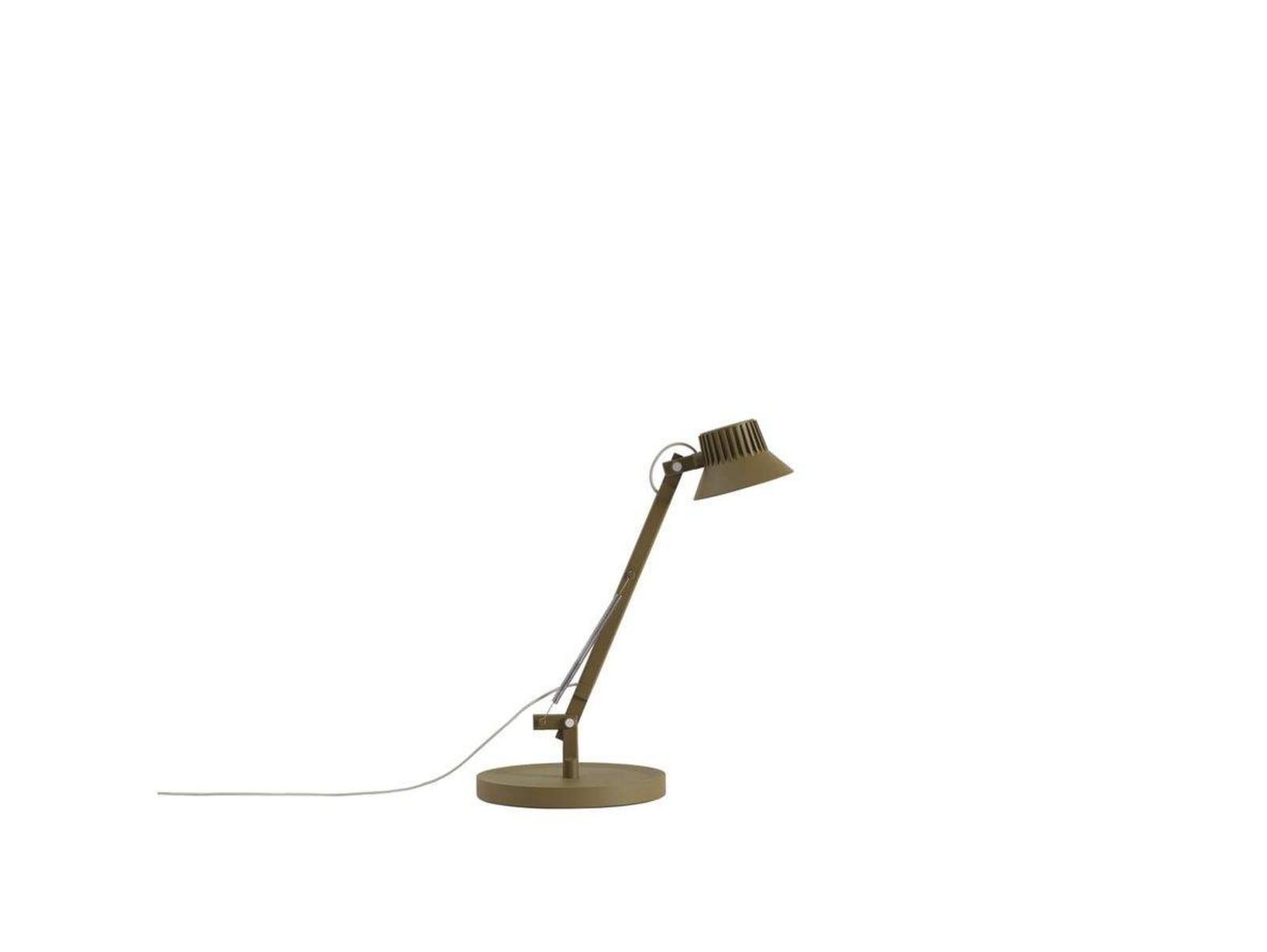 Dedicate Bordlampe S1 Brown Green Muuto - Kontor / arbejdsværelse - Aluminium