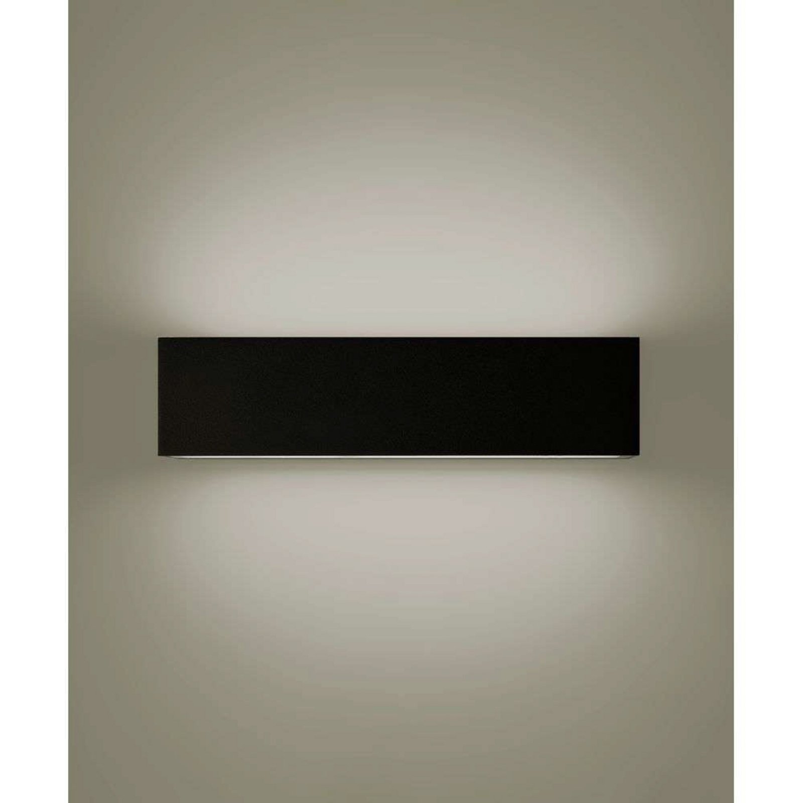 Brick Down Outdoor Wall Lamp Black - Antidark