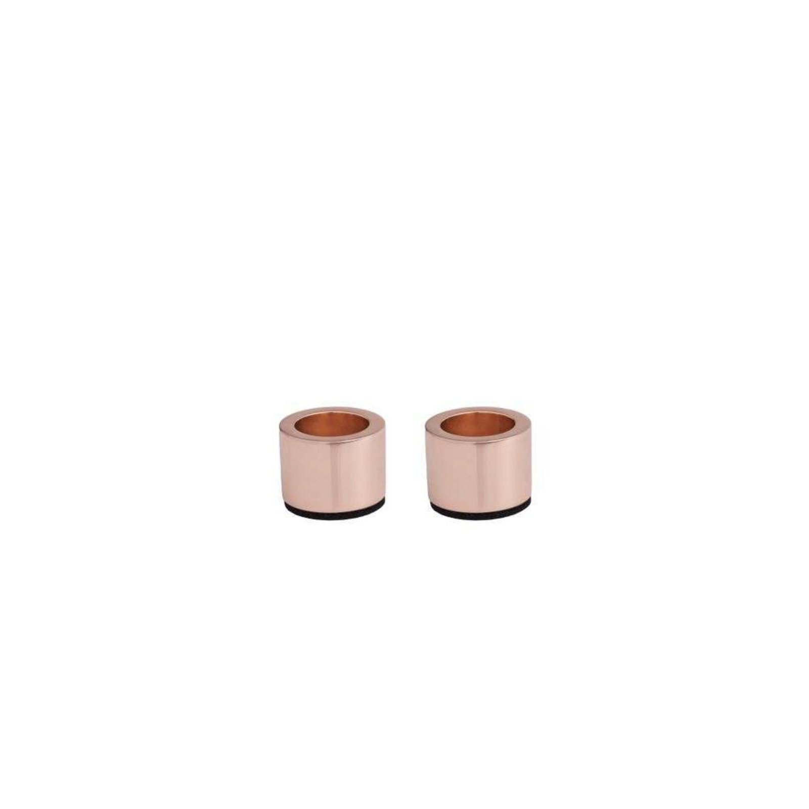 Light Candle Holder Taper 2 pcs. Rose Gold - Uyuni Lighting