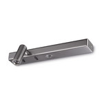 Ideal Lux LED wall light Bonne Nuit 1, nickel-coloured, 22 cm