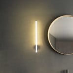 Kinkiet LED VINA UP M, czarny, wysokość 60 cm, IP44, CCT